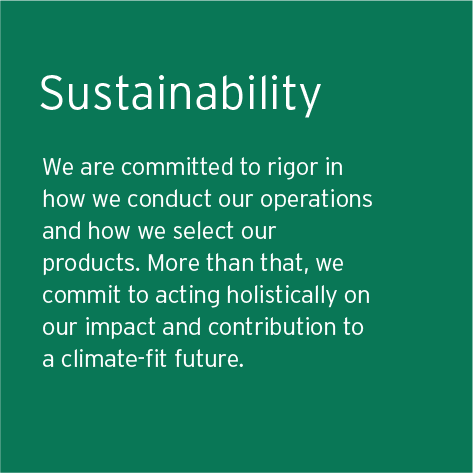 Sustainability